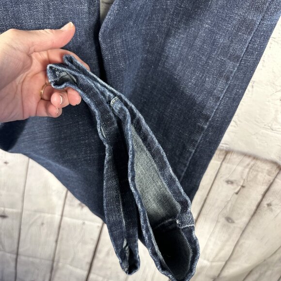 American Eagle Jeans Womens Size 6 Dark Blue Original Boot Stretch Bootcut - Picture 7 of 12